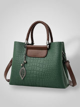 Faux Leather Bag with Adjustable Strap