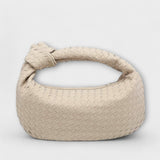Large Woven Bag with Knot Detail
