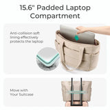 Puffer-Style Tote Bag