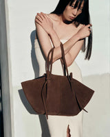 Suede Tote Bag