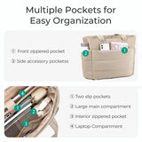 Puffer-Style Tote Bag