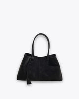 Slim Handle Faux Leather Tote