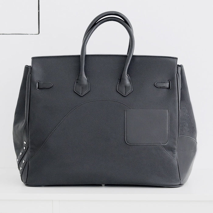 Voyager Leather Weekender – Full-Grain Travel Bag