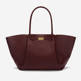 Belted Everyday Leather Handbag