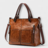 Minimalist Structured Leather Handbag