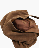 Slouchy Suede Tote