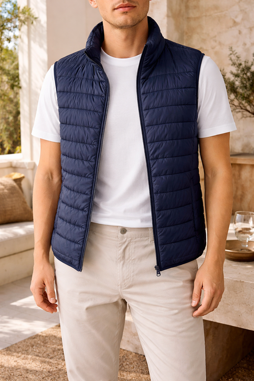Blake | Men’s Quilted Padded Bodywarmer with Zip Front