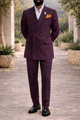Chester | Double Breasted Tailored Wedding Suit Two Piece Set