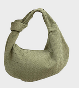 Structured Faux Leather Everyday Bag