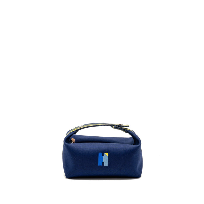 Toiletry Bag Canvas Navy Blue