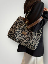 Leopard Print Tote Bag