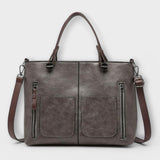 Minimalist Structured Leather Handbag