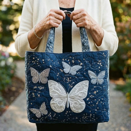 Artisan Bag - Silver Butterfly