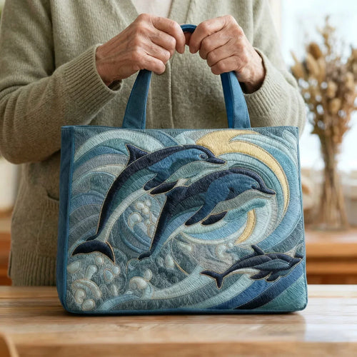 Artisan Tote - Ocean Dolphin