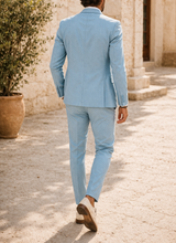 Joel | Men’s Tailored Slim Fit Two Piece Wedding Suit — image 2