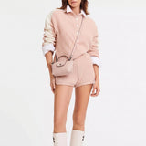 LONGCHAMP MINI LEATHER TOTE - ROSE