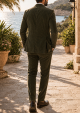 Milo | Men’s Three Piece Corduroy Tailored Wedding Suit — image 2