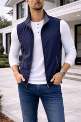 Owen | Men’s Lightweight Zip Up Bodywarmer — image 3