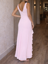 Rosie | Women's Sleeveless V-Neck Maxi Dress — image 3