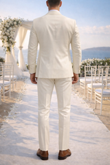 Zac | Double Breasted Tailored 2 Piece Wedding Suit Set — image 2